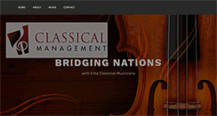 Desktop Screenshot of classicalmgt.com
